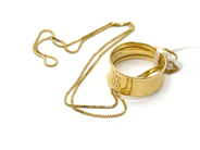 Pantvaror, Part guld, 18K defekt 4,0g, i auktion: Pant – Tisdag 29 december 2009