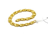 Pantvaror, Armband, 21K 13,5cm 8,5g lås defekt, i auktion: Pant – Tisdag 19 januari 2010