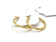 Pantvaror, Örhängen, ett Par Ringar 18K Ø21mm 2,1g, i auktion: Pant – Tisdag 19 januari 2010