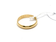 Pantvaror, Ring, Slät 18K Ø17 3/4 2,4 gravyr, i auktion: Pant – Tisdag 19 januari 2010