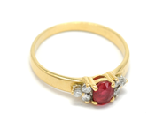Smycken, RING, 18K guld, i auktion: Klassiska – Lördag 27 februari 2010