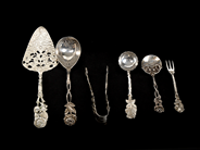 Silver - SERVERINGSBESTICK, 6 delar; tårtspade - View 1