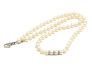 Smycken, PÄRLCOLLIER, odlade sötvattenspärlor ca 6 mm, i auktion: Klassiska – Lördag 27 februari 2010