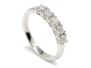 Smycken, ALLIANSRING, 18K vitguld, i auktion: Klassiska – Lördag 24 september 2011