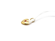 Pantvaror, Hänge, Hjärta med röd sten 18K 0,5g, i auktion: Pant – Tisdag 15 mars 2011