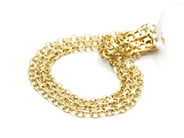 Pantvaror, Armband, X-länk 18K 18,5 cm 9,4 g, i auktion: Pant – Tisdag 22 november 2011