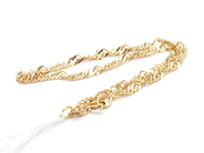 Pantvaror, Armband, Singapore 18K 20 cm 2,1 g, i auktion: Pant – Tisdag 22 november 2011