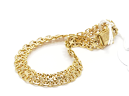 Pantvaror, Armband, X-länk 18K 19,5 cm 17,4 g, i auktion: Pant – Tisdag 22 november 2011
