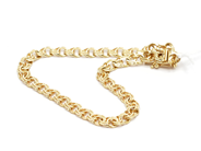 Pantvaror, Armband, Bismarck 18K 19 cm 8,1 g, i auktion: Pant – Tisdag 22 november 2011