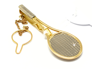 Pantvaror, Slipsnål, 18K med diamant ca0,02ct kedja ej guld br12,3g, i auktion: Pant – Tisdag 22 november 2011