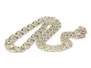 Pantvaror, Halskedja, silver doserad Bismarck 43cm 20,8g, i auktion: Pant – Tisdag 22 november 2011