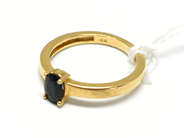 Pantvaror, Ring, 18K med med sten Ø153/4 2,9g, i auktion: Pant – Tisdag 22 november 2011