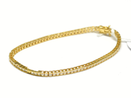 Pantvaror, Armband, 18K med stenar skadat 9g, i auktion: Pant – Tisdag 22 november 2011