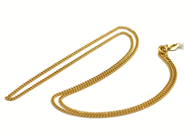 Pantvaror, Halskedja, 18K Pansar 51cm 5,8g, i auktion: Pant – Tisdag 22 november 2011