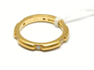 Pantvaror, Ring, 18K med diamanter 6xca0,03ct Ø171/2 5,2g, i auktion: Pant – Tisdag 22 november 2011
