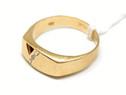 Pantvaror, Ring, 14K graverad Ø191/4 3,5g, i auktion: Pant – Tisdag 22 november 2011