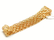 Pantvaror, Armband, 18K X-länk med stav 19cm 26,5g, i auktion: Pant – Tisdag 22 november 2011