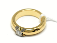 Pantvaror, Ring, 18K med diamant 0,25ct Ø171/2 12,5g, i auktion: Pant – Tisdag 22 november 2011