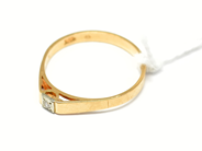 Pantvaror, Ring, 18K med diamant 0,005ct Ø181/2 2g, i auktion: Pant – Tisdag 22 november 2011