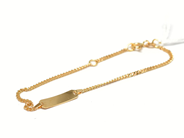 Pantvaror, Armband, Pansar med bricka 18K 14,5-16cm 2,5g, i auktion: Pant – Tisdag 22 november 2011
