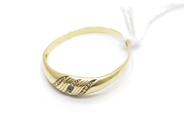 Pantvaror, Ring, med sten bucklig 14K 1,3g, i auktion: Pant – Tisdag 22 november 2011