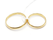 Pantvaror, Ringar, 2st graverade  18K 5,8g, i auktion: Pant – Tisdag 22 november 2011