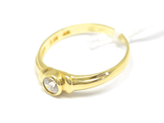 Pantvaror, Ring, med sten Ø17½ 14K 1,8g, i auktion: Pant – Tisdag 22 november 2011