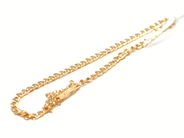 Pantvaror, Armband, Pansar med säkerhetskedja 18K 4,2g, i auktion: Pant – Tisdag 22 november 2011