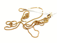 Pantvaror, Halskedja, Venezia trasig 18K 2,7g, i auktion: Pant – Tisdag 22 november 2011