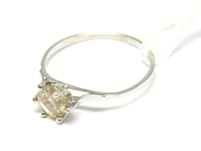 Pantvaror, Ring, vitguld med diamant 1xca1,0ct Ø18¼ 14K 1,3g, i auktion: Pant – Tisdag 22 november 2011