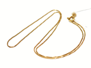 Pantvaror, Halskedja, Venezia 42cm 18K 2,6g, i auktion: Pant – Tisdag 22 november 2011