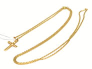 Pantvaror, Halskedja, 74cm Hänge 18K 7,5g, i auktion: Pant – Tisdag 22 november 2011