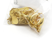 Pantvaror, Parti guld, 18K skador gravyr 21,8g, i auktion: Pant – Tisdag 20 december 2011