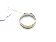 Pantvaror, Ring 18K rg/vg graverad Ø171/2 7,2g, i auktion: Pant – Tisdag 31 juli 2012