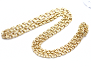 Pantvaror, Halskedja doserad Bismarck 18K 46cm 22,8g, i auktion: Pant – Tisdag 31 juli 2012