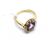 Pantvaror, Ring med stenar 18K 171/2 4,2g, i auktion: Pant – Tisdag 31 juli 2012
