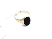 Pantvaror, Klackring med sten 14K Ø191/2 4,9g, i auktion: Pant – Tisdag 31 juli 2012