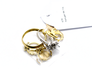 Pantvaror, Parti guld 18K 9,6g, i auktion: Pant – Tisdag 31 juli 2012