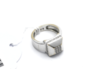 Pantvaror, Ring vitguld med diamanter ca37xca0,01ct Ø173/4 18K 11,5g, i auktion: Pant – Tisdag 31 juli 2012