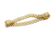 Pantvaror, Armband X-länk 18K 19cm 12,8g, i auktion: Pant – Tisdag 31 juli 2012