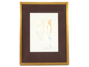 Pantvaror, Salvador Dali 1904-1989 Grafik Djävulen till helvetet nr78/150 30x22cm, i auktion: Pant – Tisdag 31 juli 2012