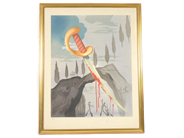 Pantvaror, Salvador Dali 1904-1989 Grafik Svärd nr 25/100 64x50cm, i auktion: Pant – Tisdag 31 juli 2012