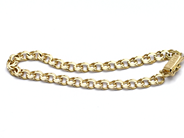 Pantvaror, Armband Bismarck 19cm 18K 10,7g, i auktion: Pant – Tisdag 31 juli 2012