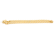 Pantvaror, Armband Bismarck 18K 18cm 3,9g, i auktion: Pant – Tisdag 31 juli 2012