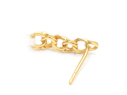 Pantvaror, Örhänge Bismarck utan stopper 
 18K  0,4gram, i auktion: Pant – Tisdag 31 juli 2012