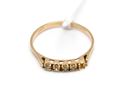 Pantvaror, Parti guld med stenar 14K defekt 1,3g, i auktion: Pant – Tisdag 31 juli 2012