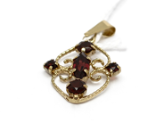 Pantvaror, Hänge med stenar 9K 1,2g, i auktion: Pant – Tisdag 31 juli 2012