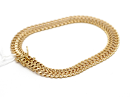 Pantvaror, Armband Fiskben 18K 19cm 14,6g, i auktion: Pant – Tisdag 31 juli 2012