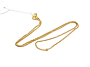 Pantvaror, Halskedja pansar 18K 44cm 3,5g, i auktion: Pant – Tisdag 31 juli 2012