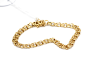 Pantvaror, Armband Bismarck 18K 18,5cm 10,5g, i auktion: Pant – Tisdag 31 juli 2012